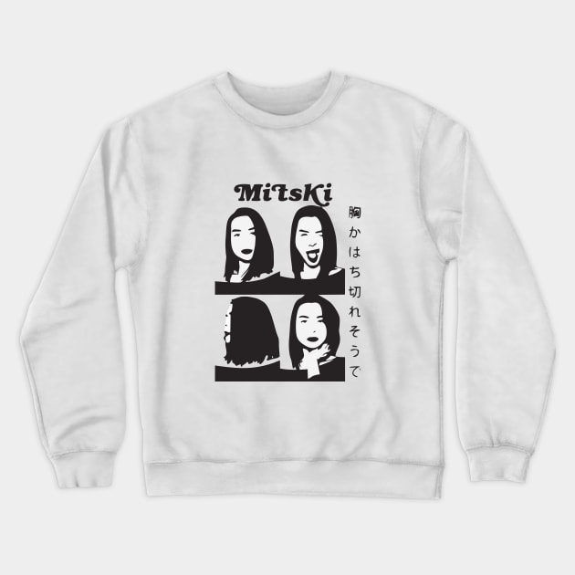 mitski Crewneck Sweatshirt by dawnttee